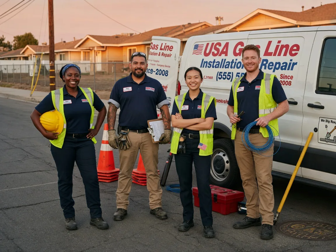 Gas Line Installation company in Lemoyne, NE